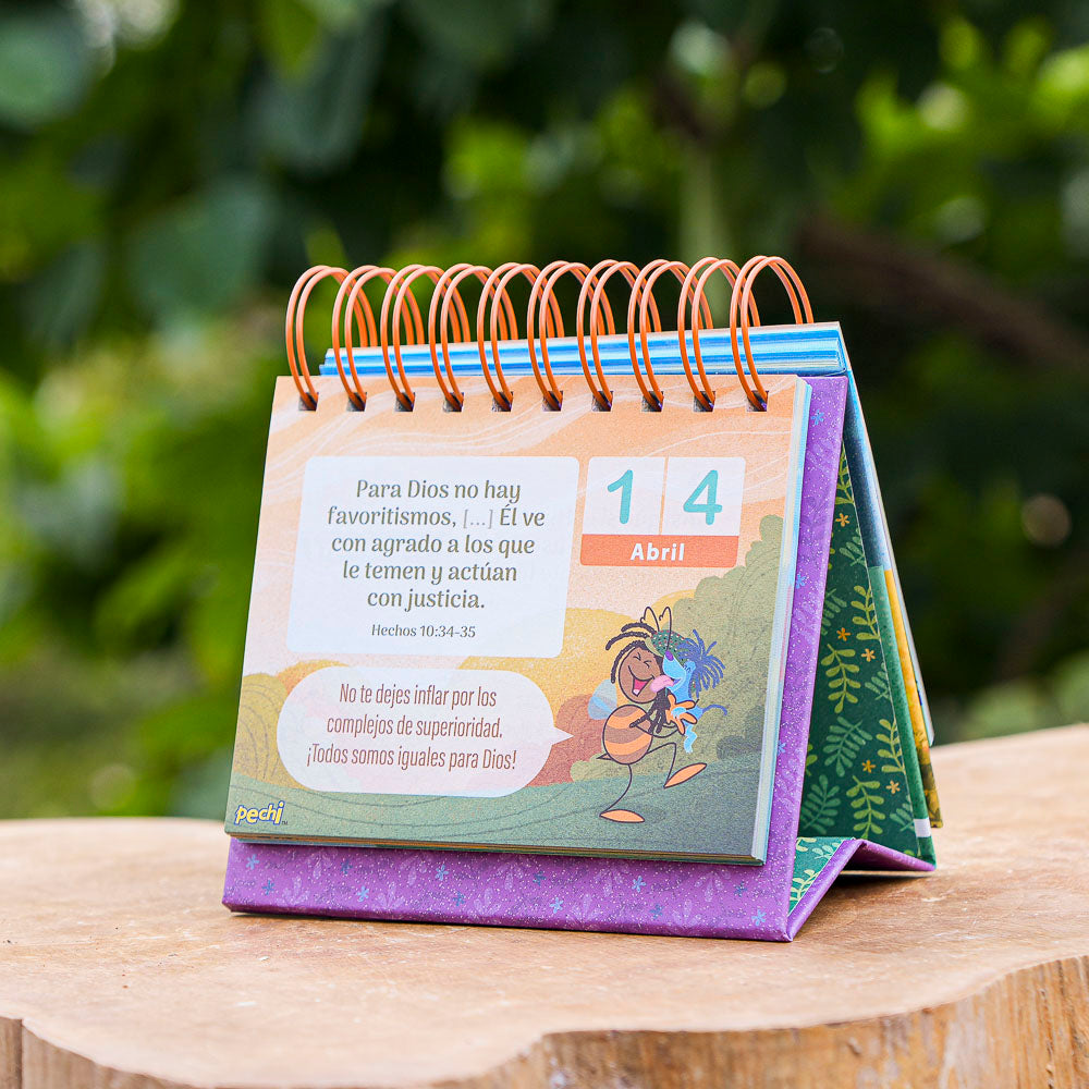 Calendario Perpetuo Cerquita de Dios.