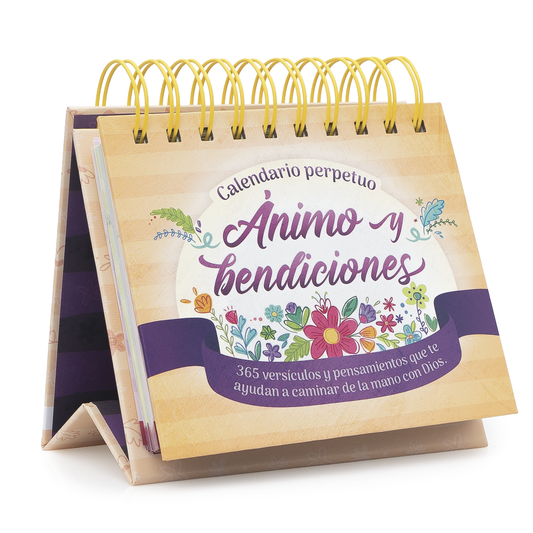 Calendario Perpetuo Ánimo y bendiciones.