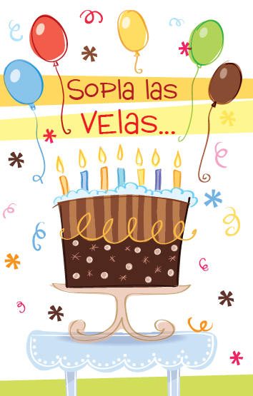 Tarjeta de Cumpleaños TCA 227