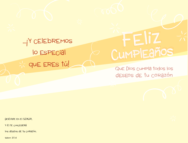 Tarjeta de Cumpleaños TCA 227