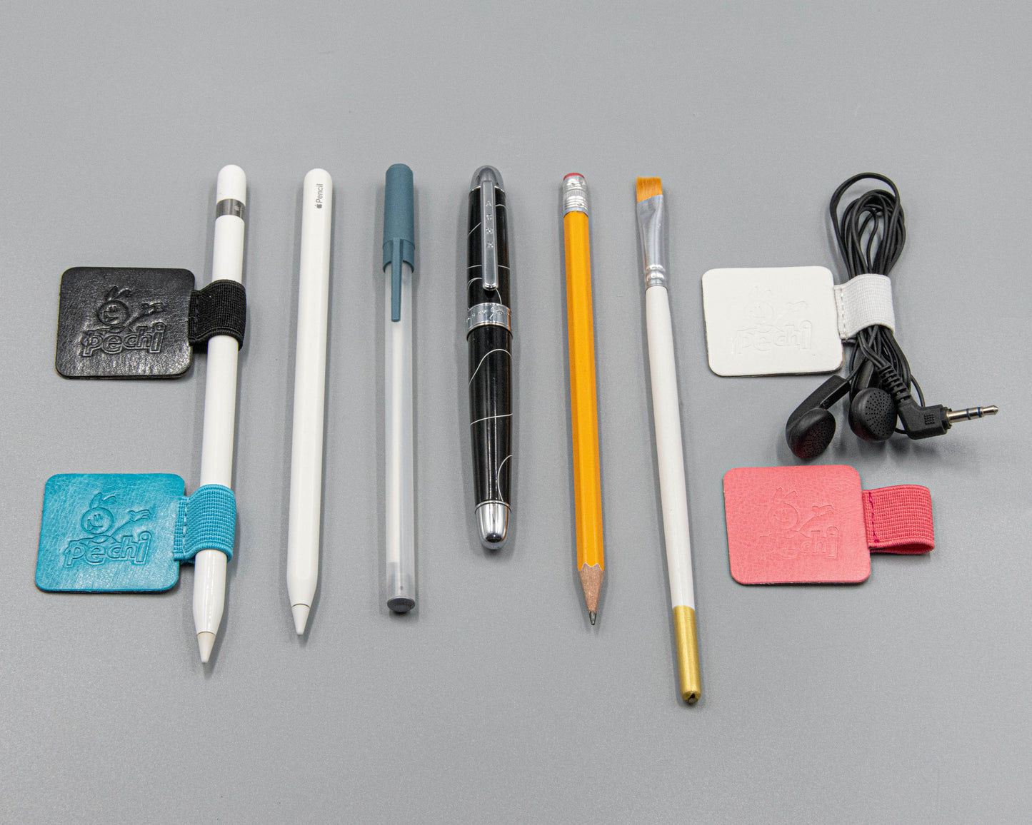 Portalapicero adhesivo Negro