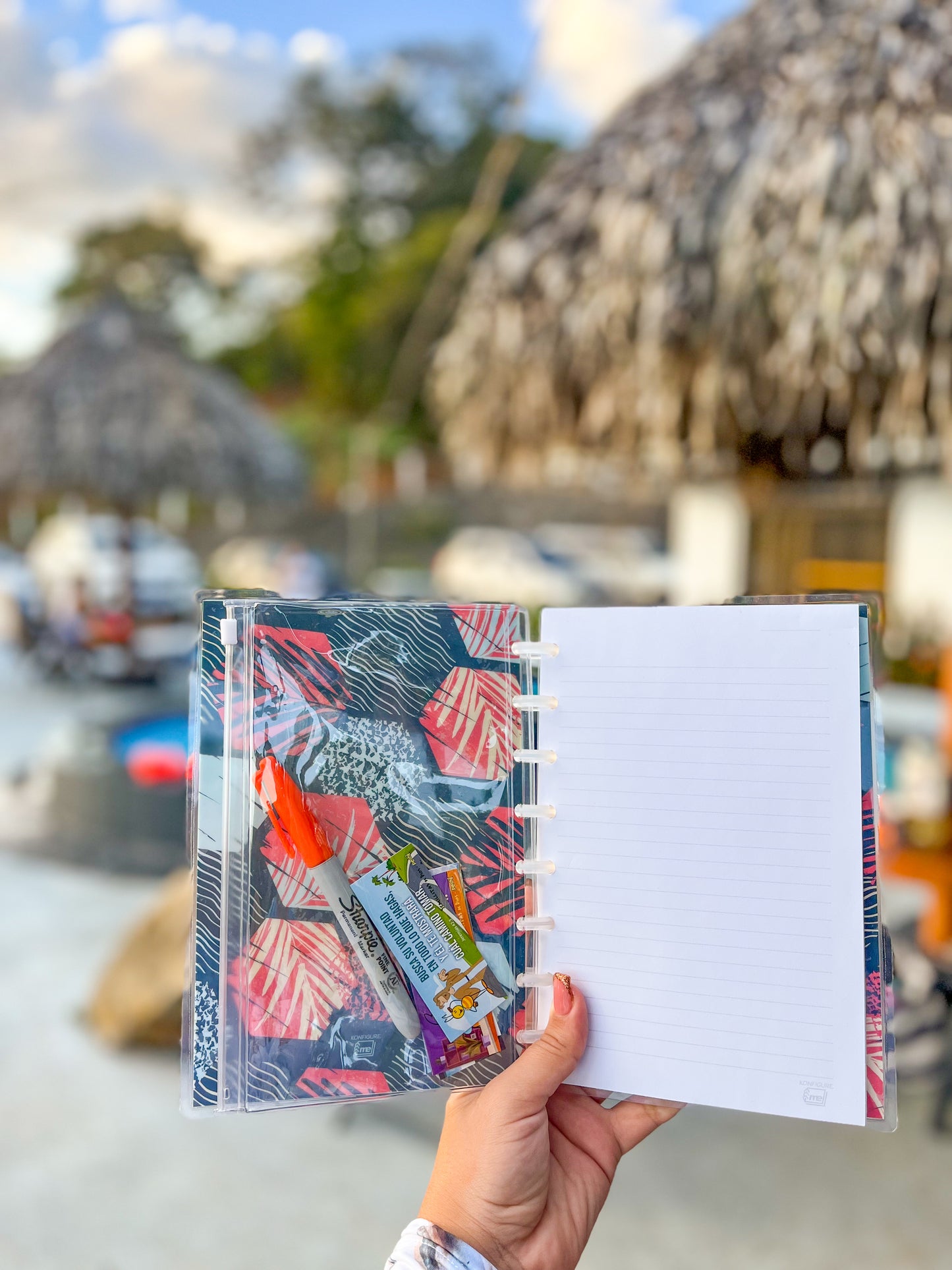 Cuaderno Palmeras/Hexágonos CU22D