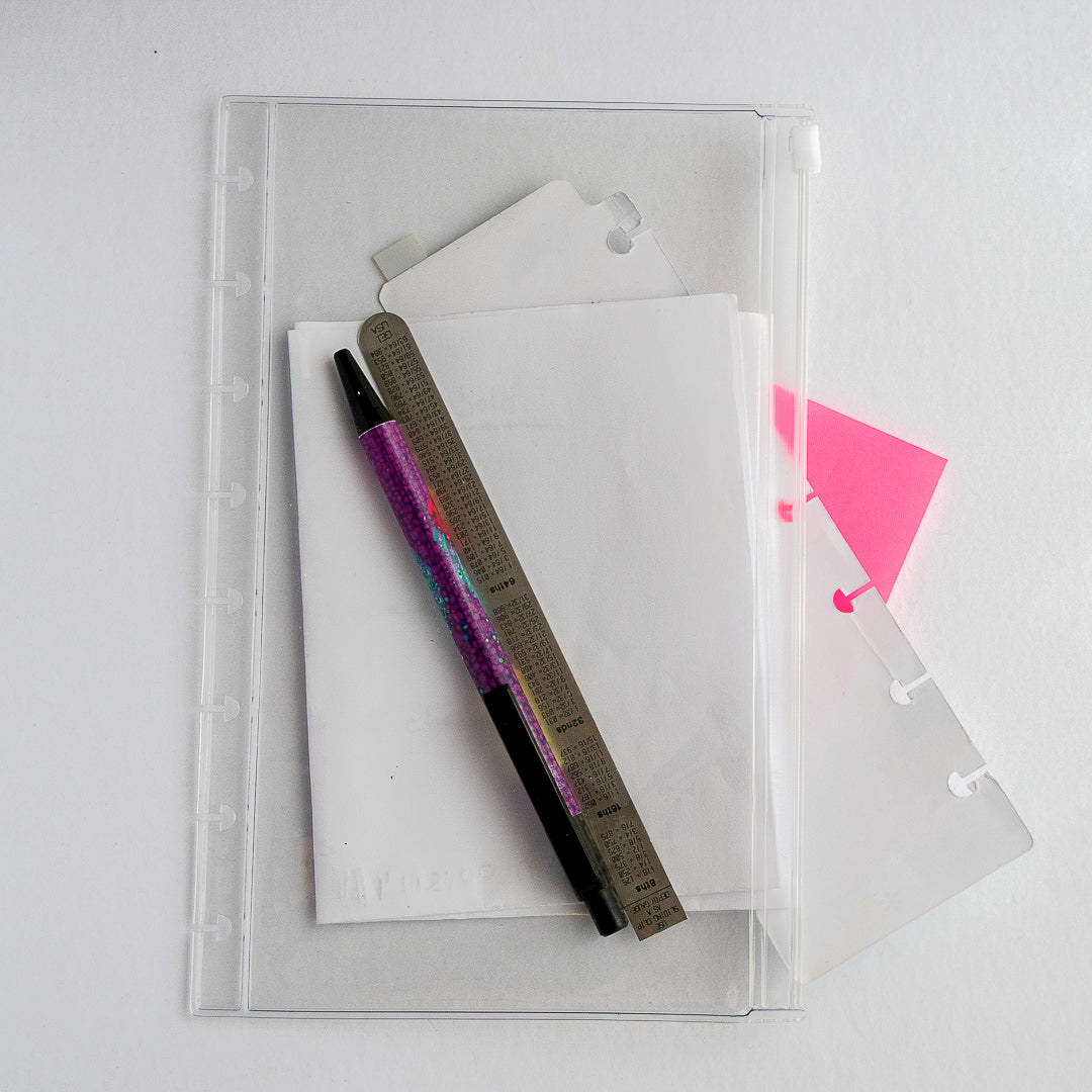 Bolsillo plástico transparente A-BP