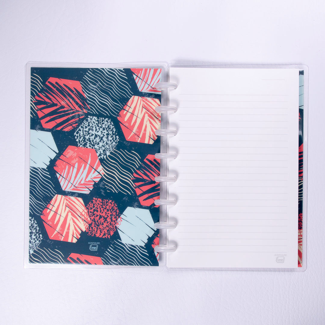 Cuaderno Palmeras/Hexágonos CU22D