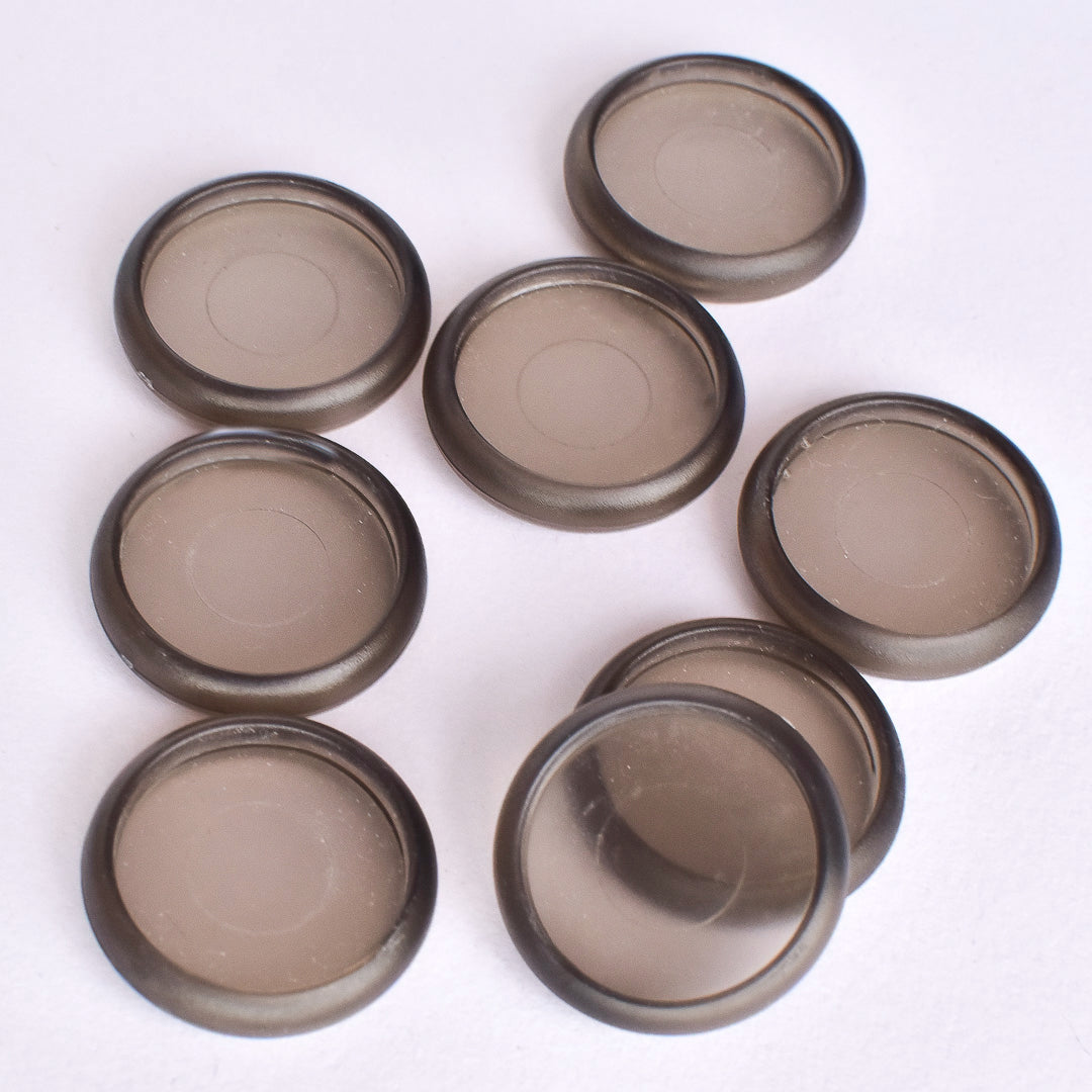 Disco plástico de 1¨ color negro