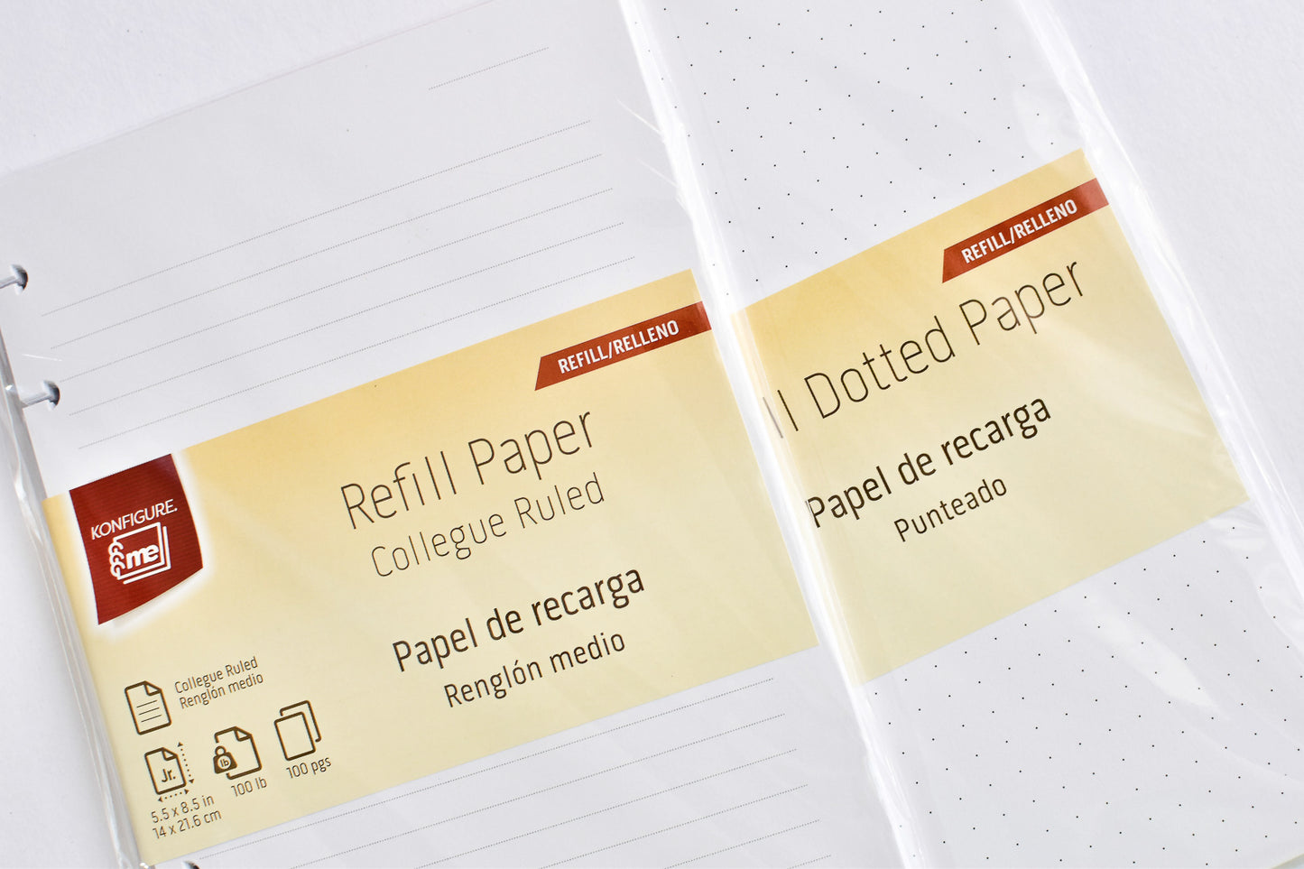 CEC-14 Combo resma de papel puntos y renglón