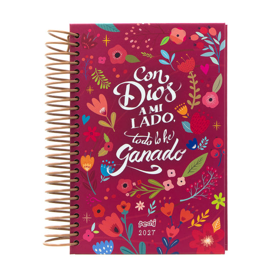 Agenda Todo ganado, anillada.