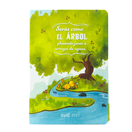 Agenda Árbol frondoso, flexibound.