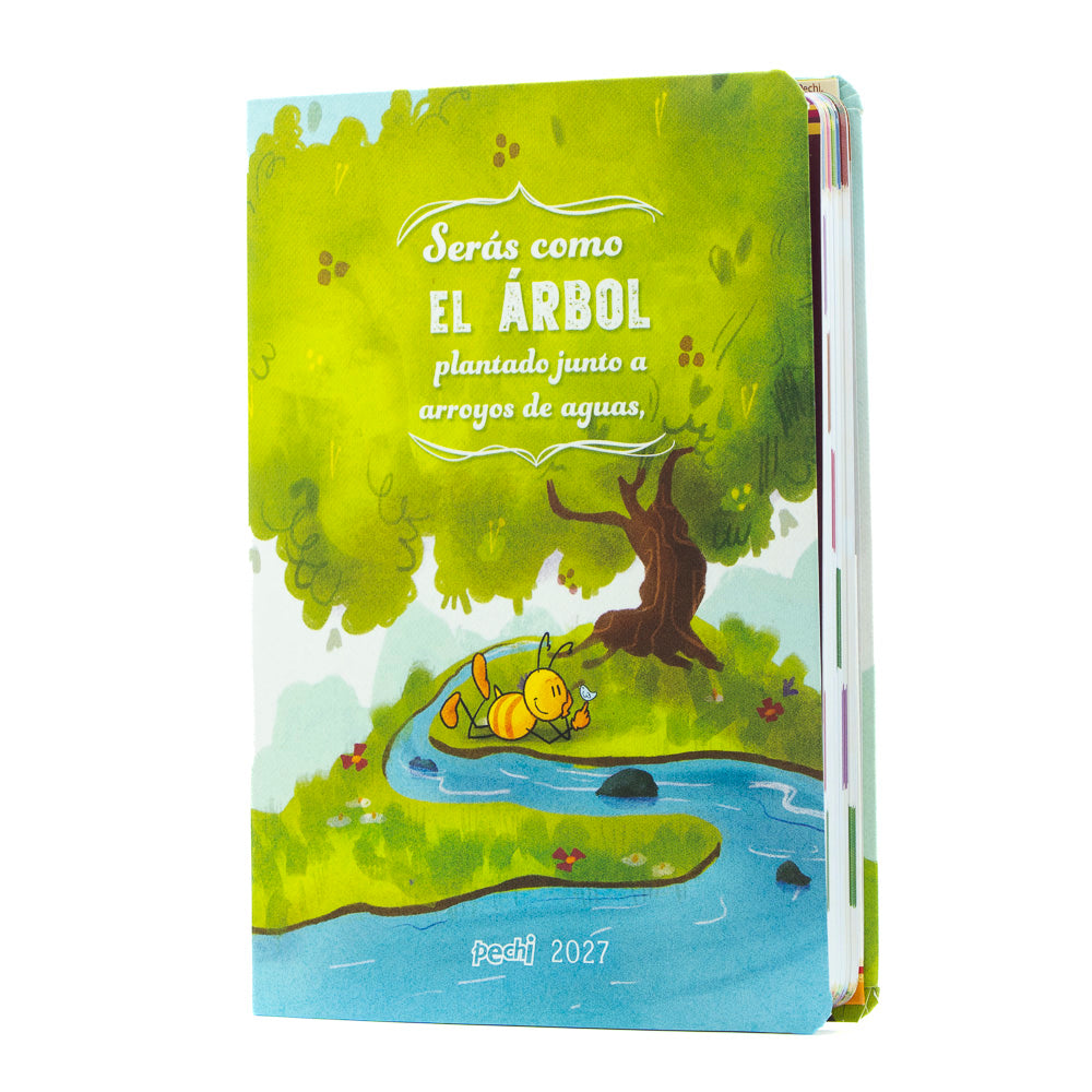 Agenda Árbol frondoso, flexibound.