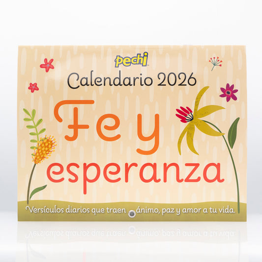 Calendario de pared Fe y esperanza