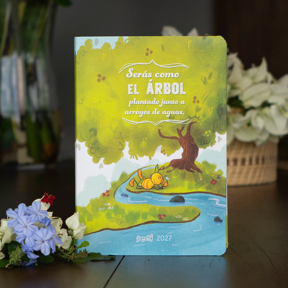 Agenda Árbol frondoso, flexibound.