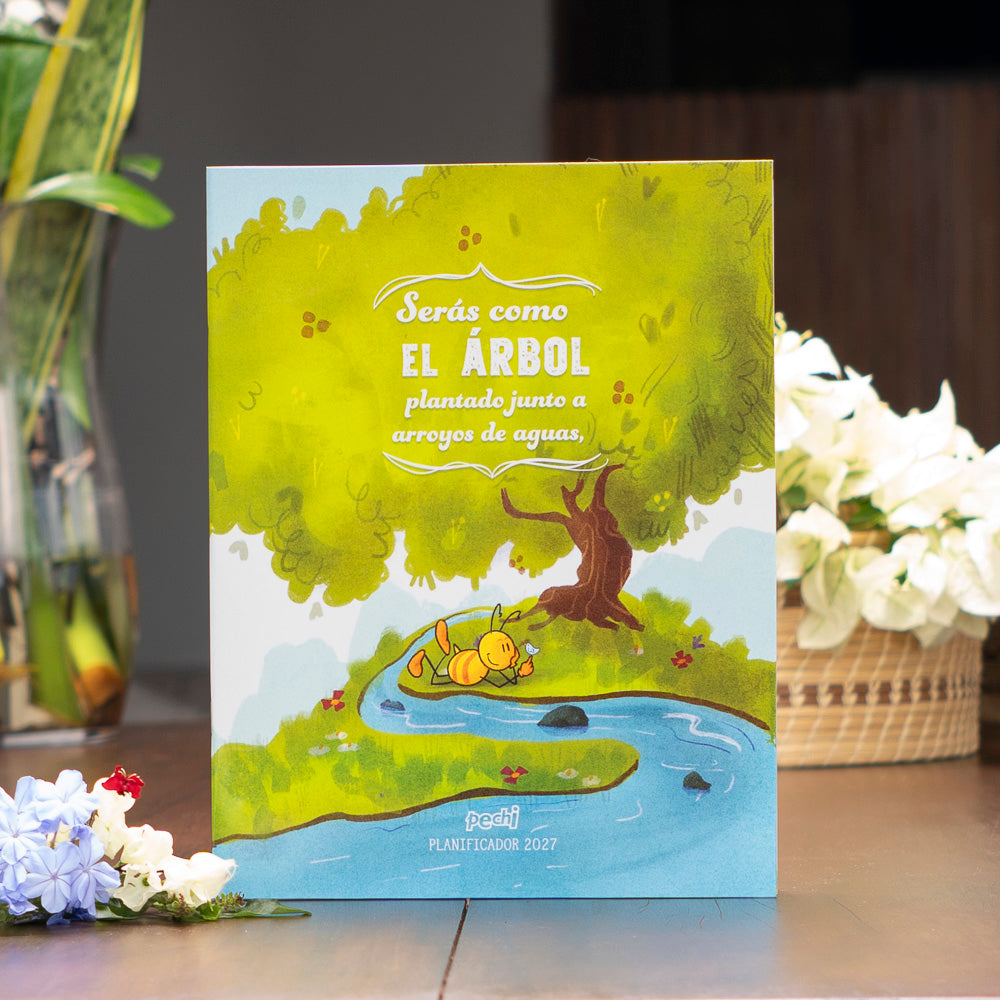 Planificador Mensual Árbol frondoso.