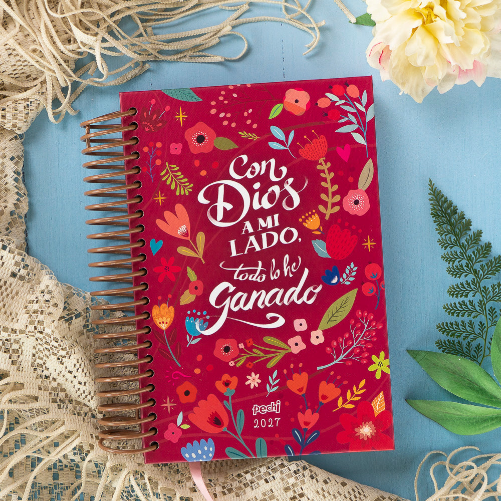 Agenda Todo ganado, anillada.