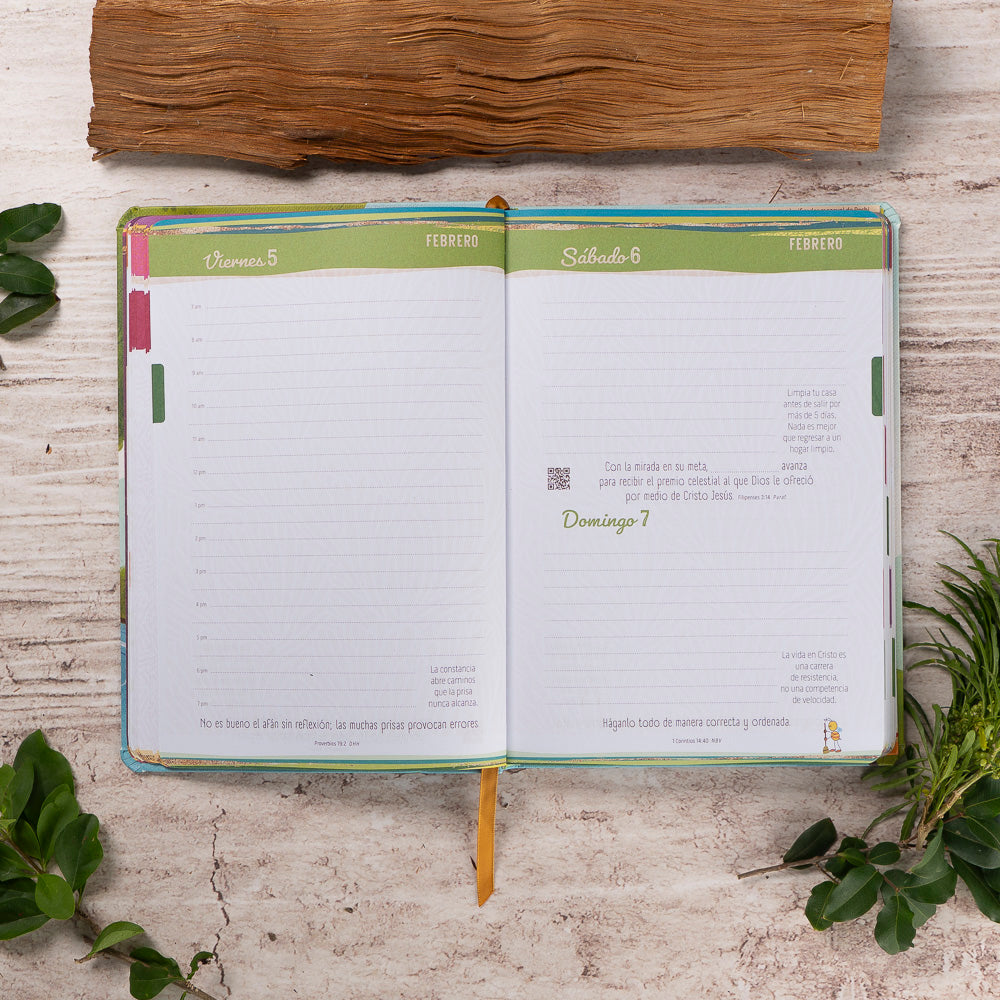 Agenda Confiando en Dios, flexibound.