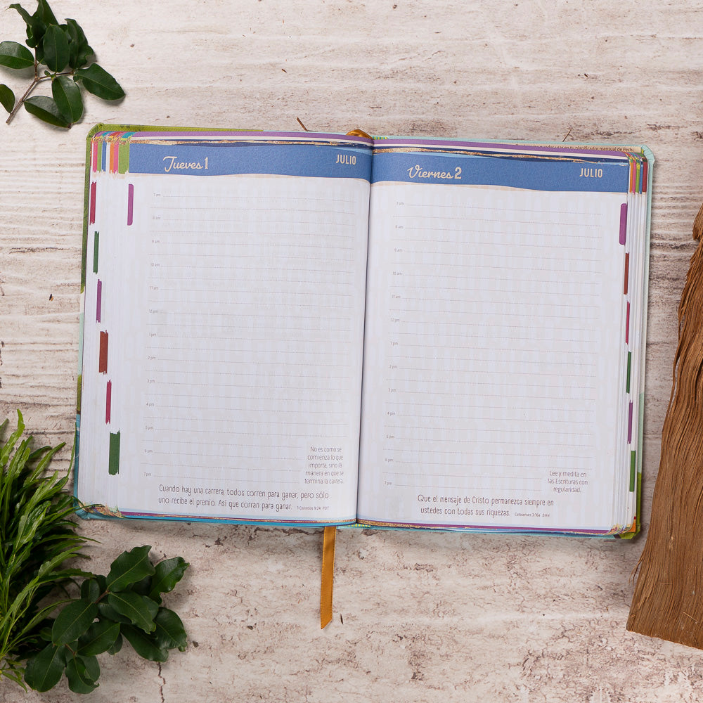 Agenda Confiando en Dios, flexibound.