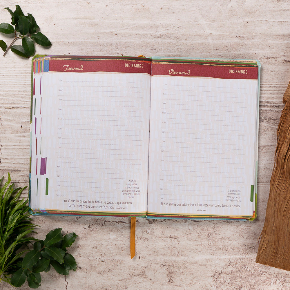 Agenda Confiando en Dios, flexibound.