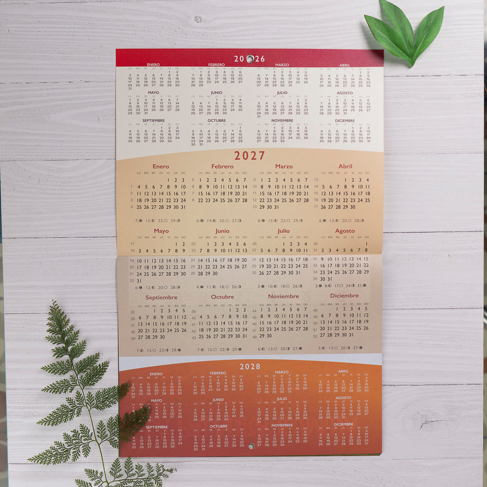 Calendario de pared La Biblia en tu vida 2027