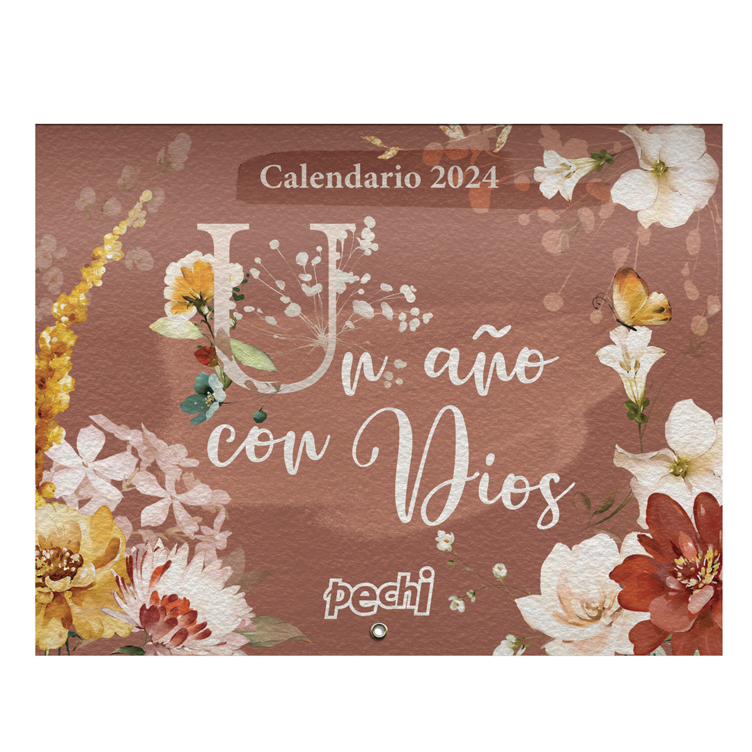 CA.22 Calendario de pared Pechi 2024 - Un año con Dios