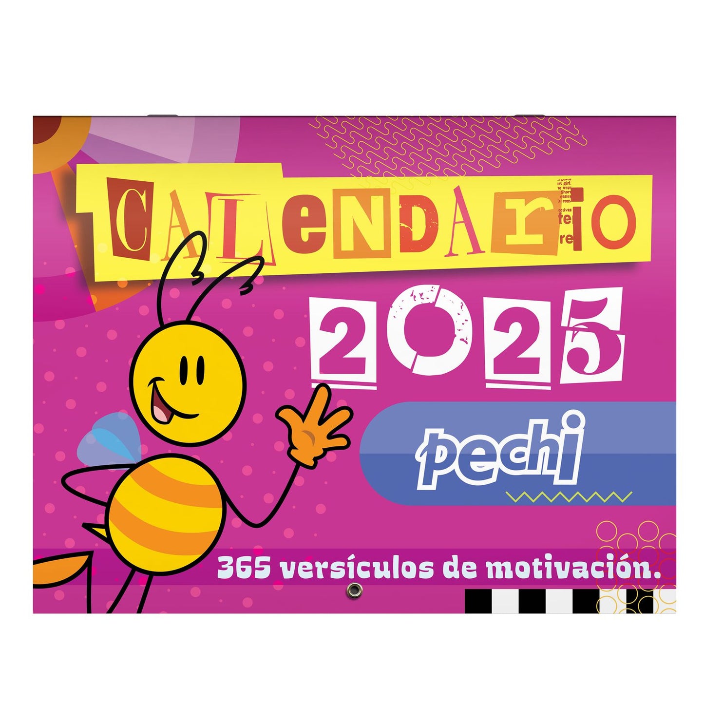 Calendario de pared Pechi 2025