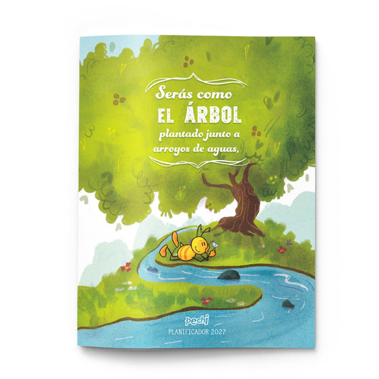 Planificador Mensual Árbol frondoso.