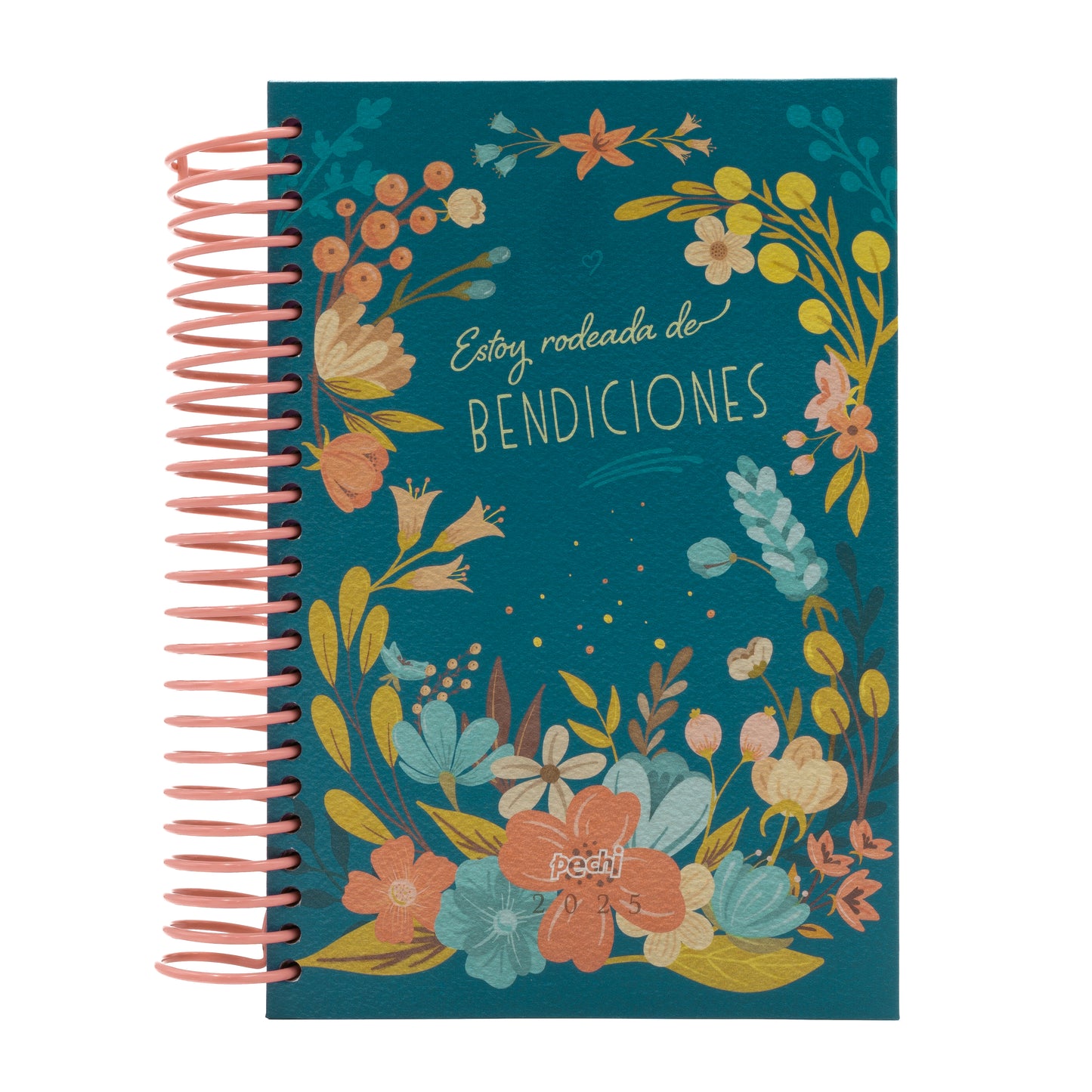 Agenda espiral Rodeada de bendiciones