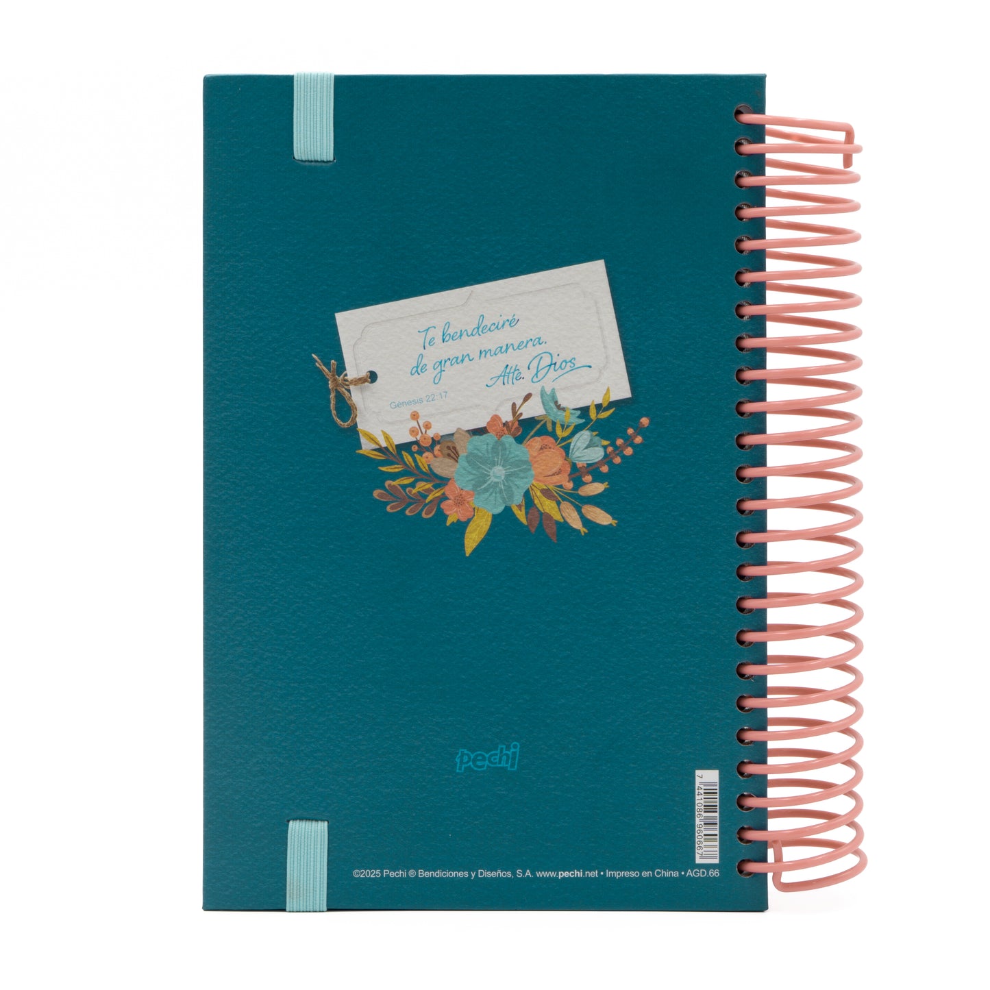 Agenda espiral Rodeada de bendiciones