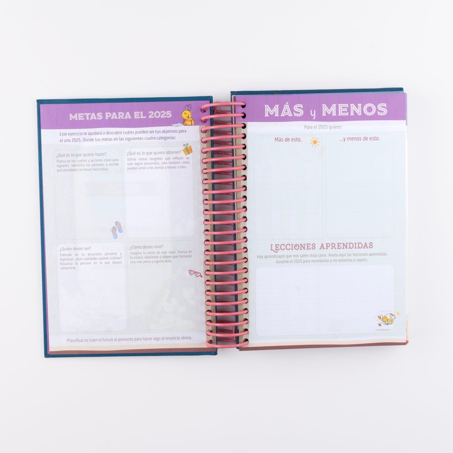 Agenda espiral Dios Conmigo