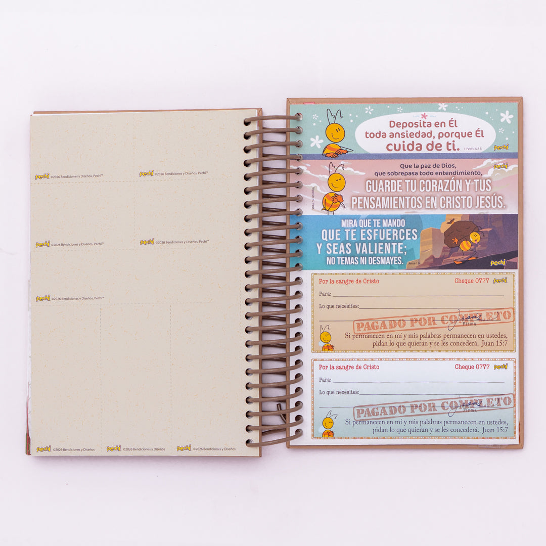 Agenda espiral Mariposa