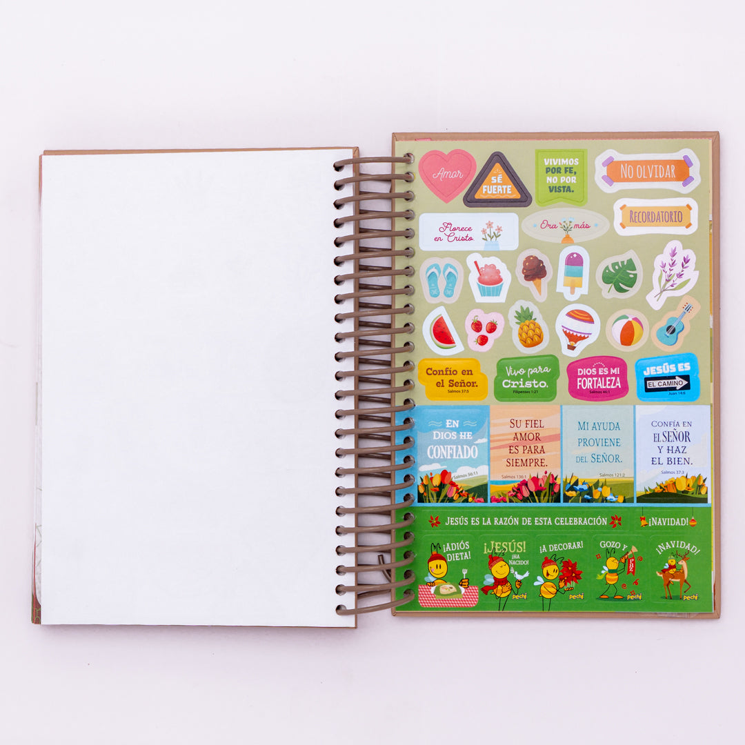 Agenda espiral Mariposa