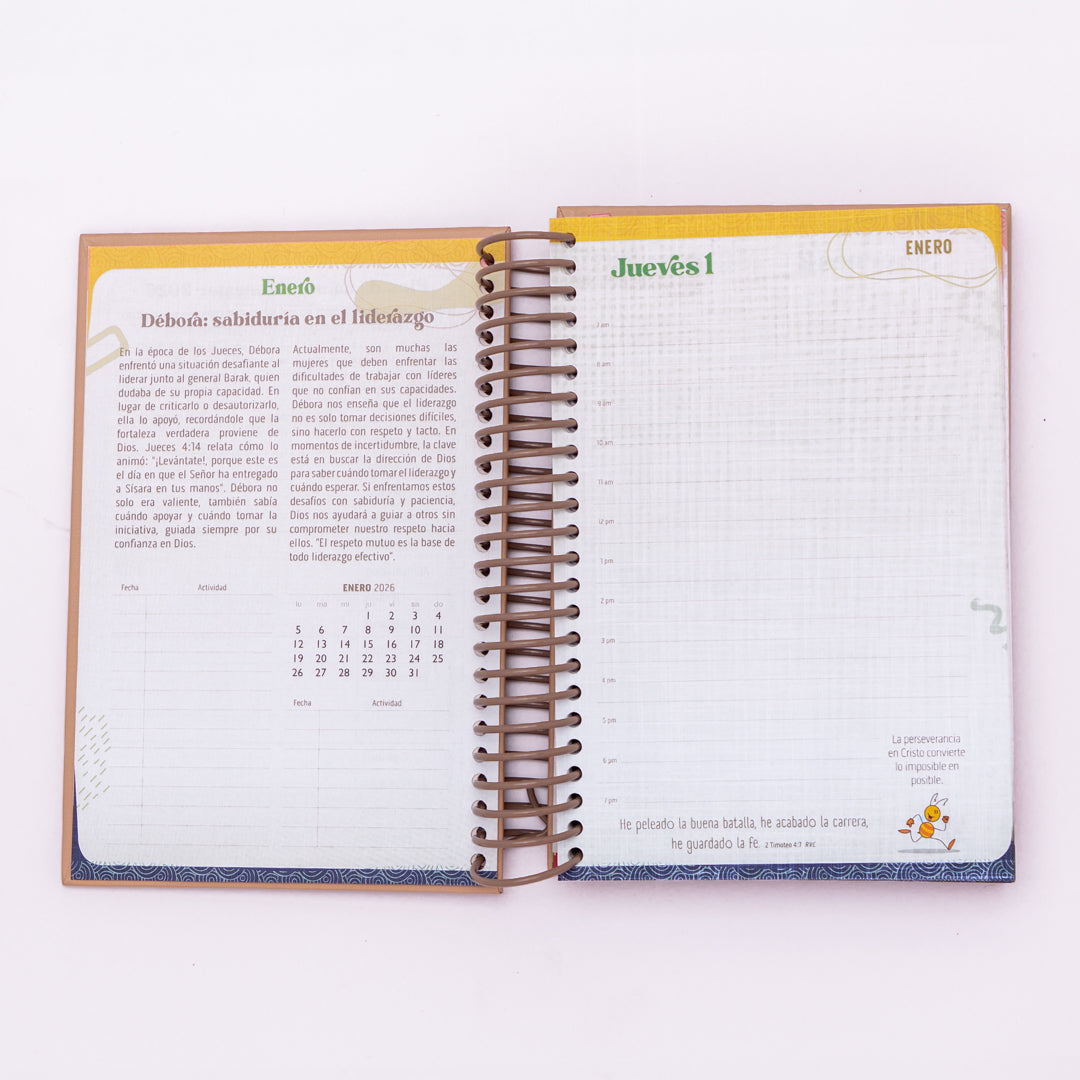 Agenda espiral Talavera