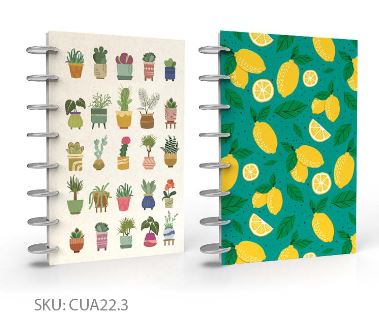 Cuaderno Cáctus/Limones CU22C